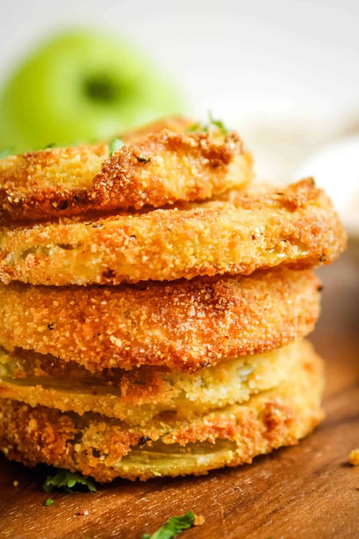 Air Fryer Crispy Green Tomatoes