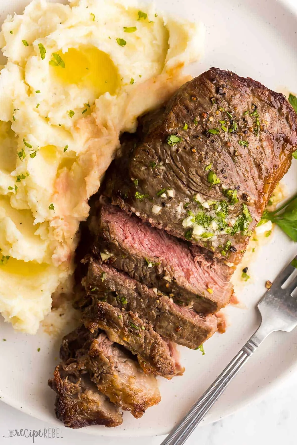 Air Fryer Garlic Butter Steak