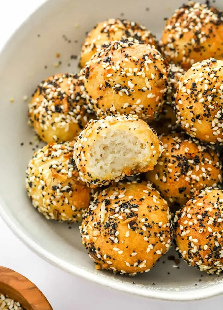 Air Fryer Mini Bagels Made Easy