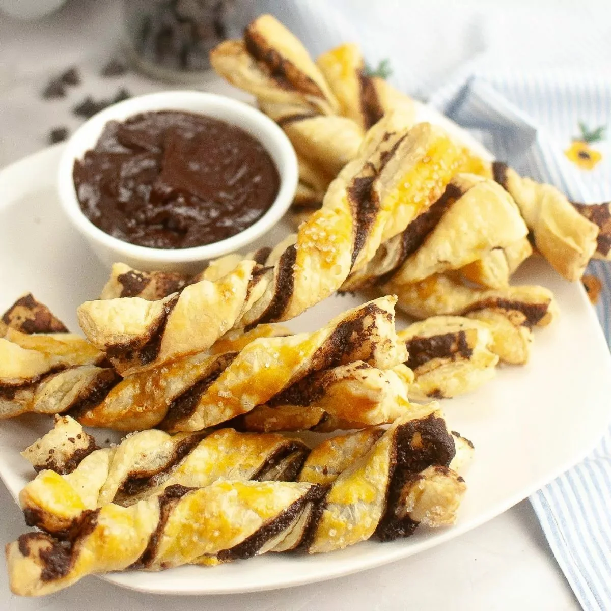 Air Fryer Puff Pastry Twists