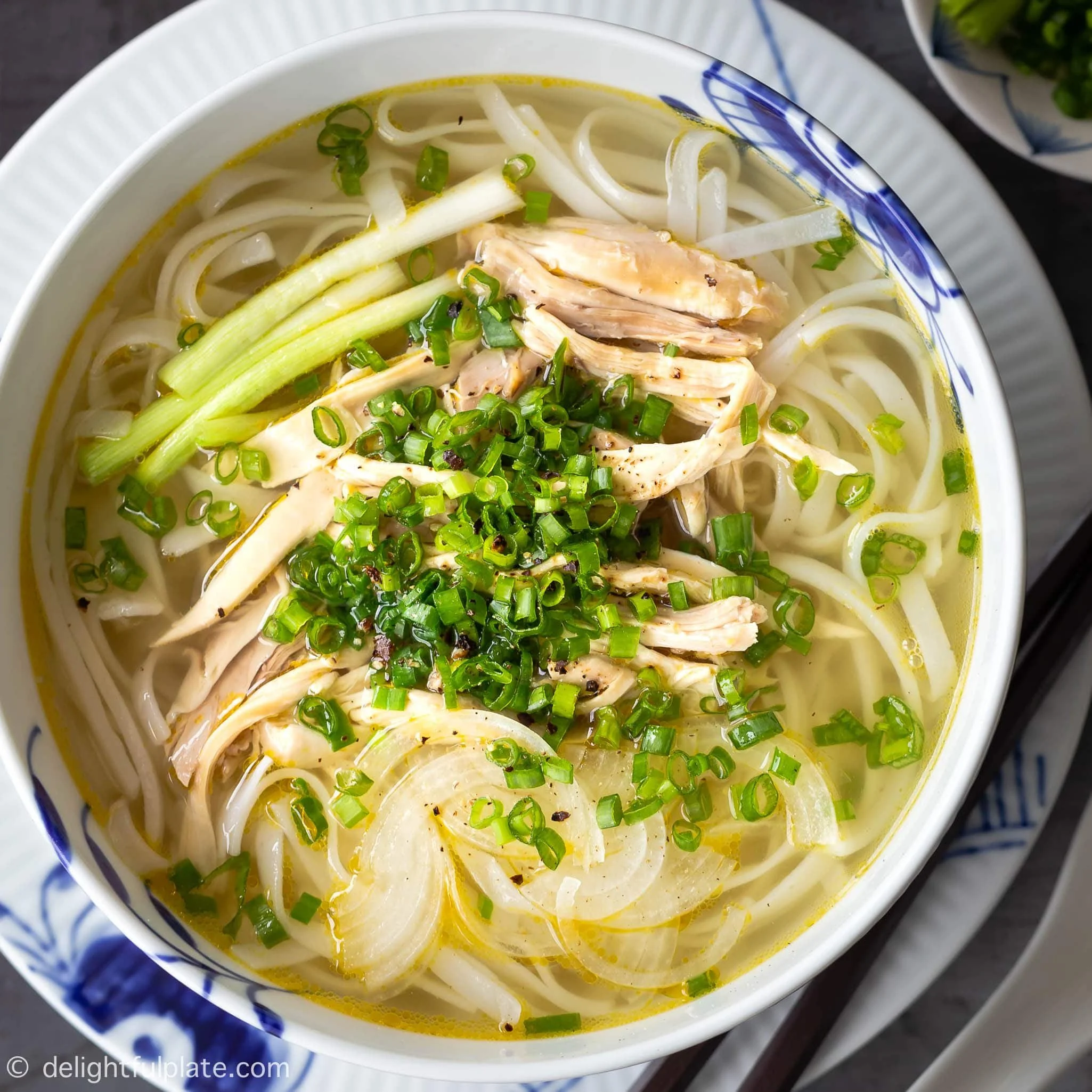 Authentic Vietnamese Chicken Pho Ga