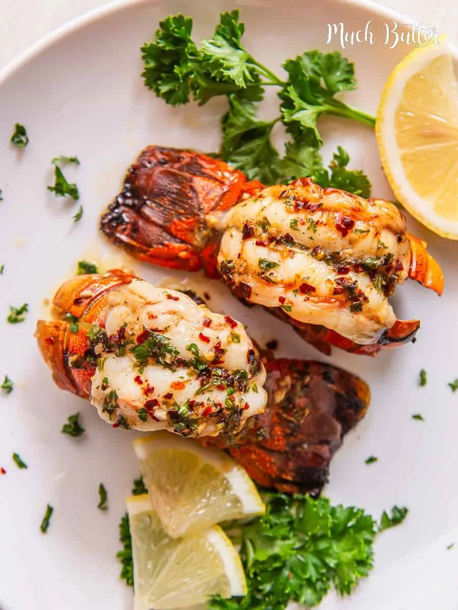 Baked Lobster Tails with Garlic Butter