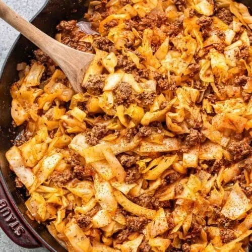 Beef and Cabbage Skillet