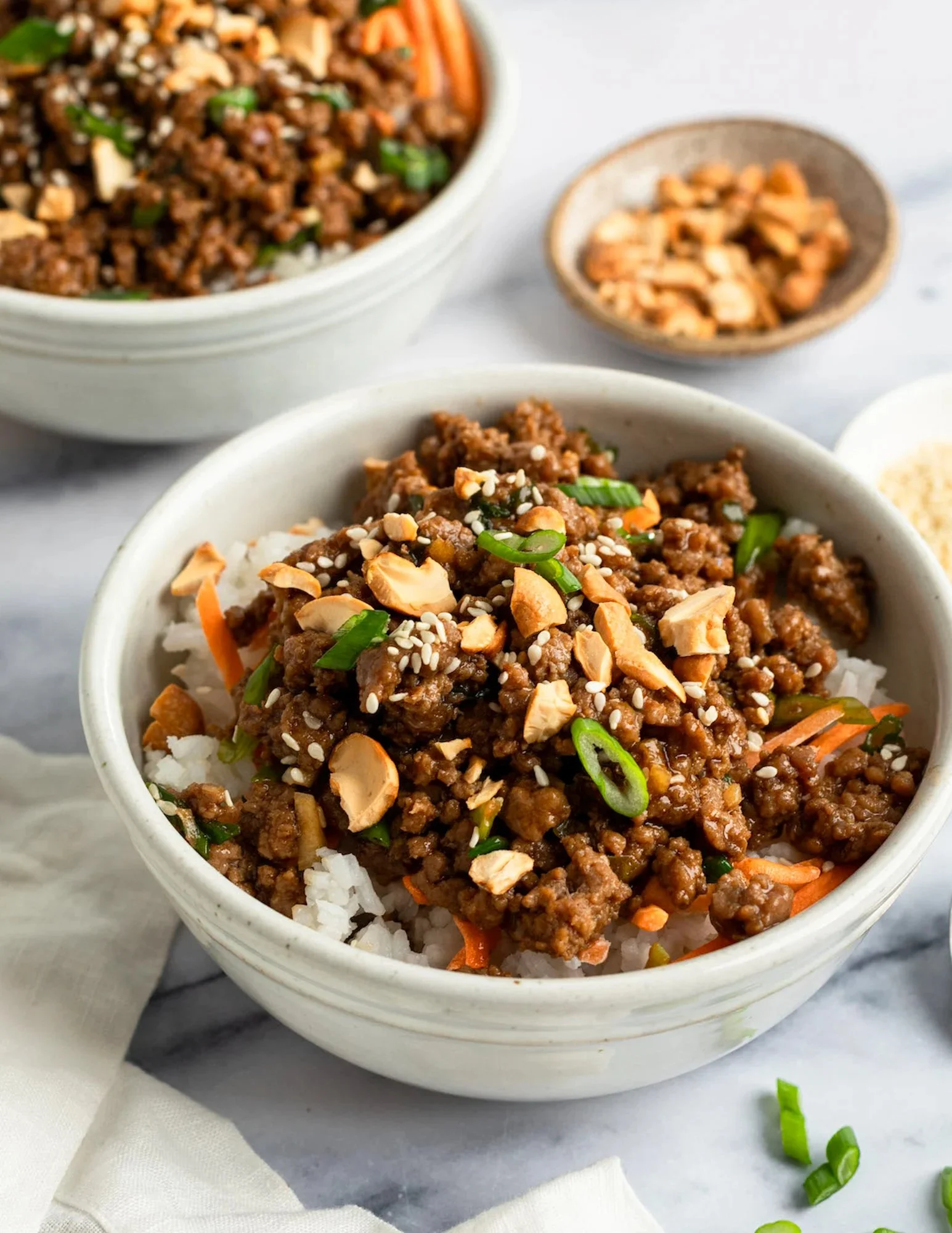 Beef Bowls with Hoisin
