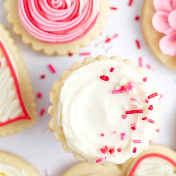 Buttercream Frosted Sugar Cookies