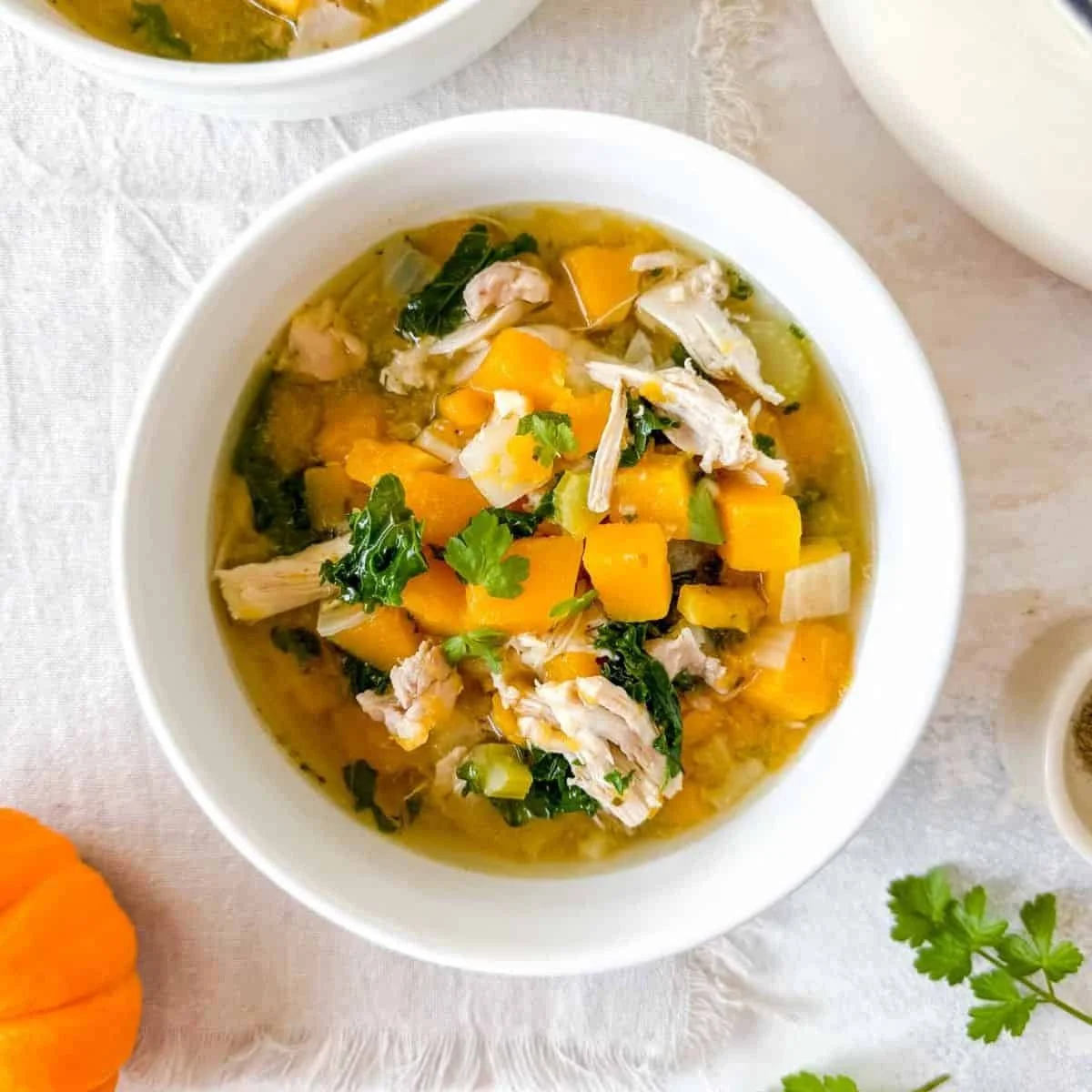 Butternut Squash Chicken Soup