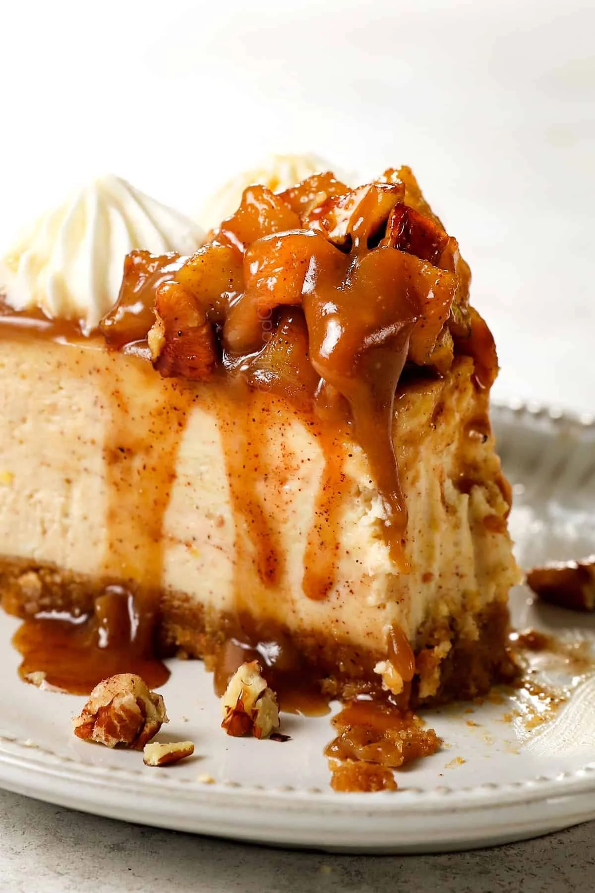 Caramel Apple Cheesecake Bliss