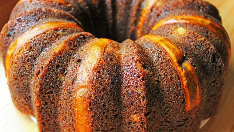 Carrot Raisin Walnut Cake