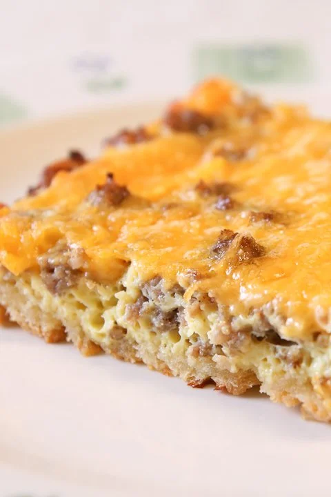 Cheesy Bacon Breakfast Casserole