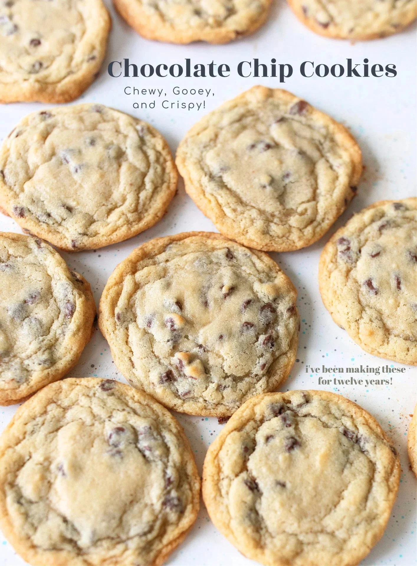 Chewy Gooey Crispy Chocolate Cookies