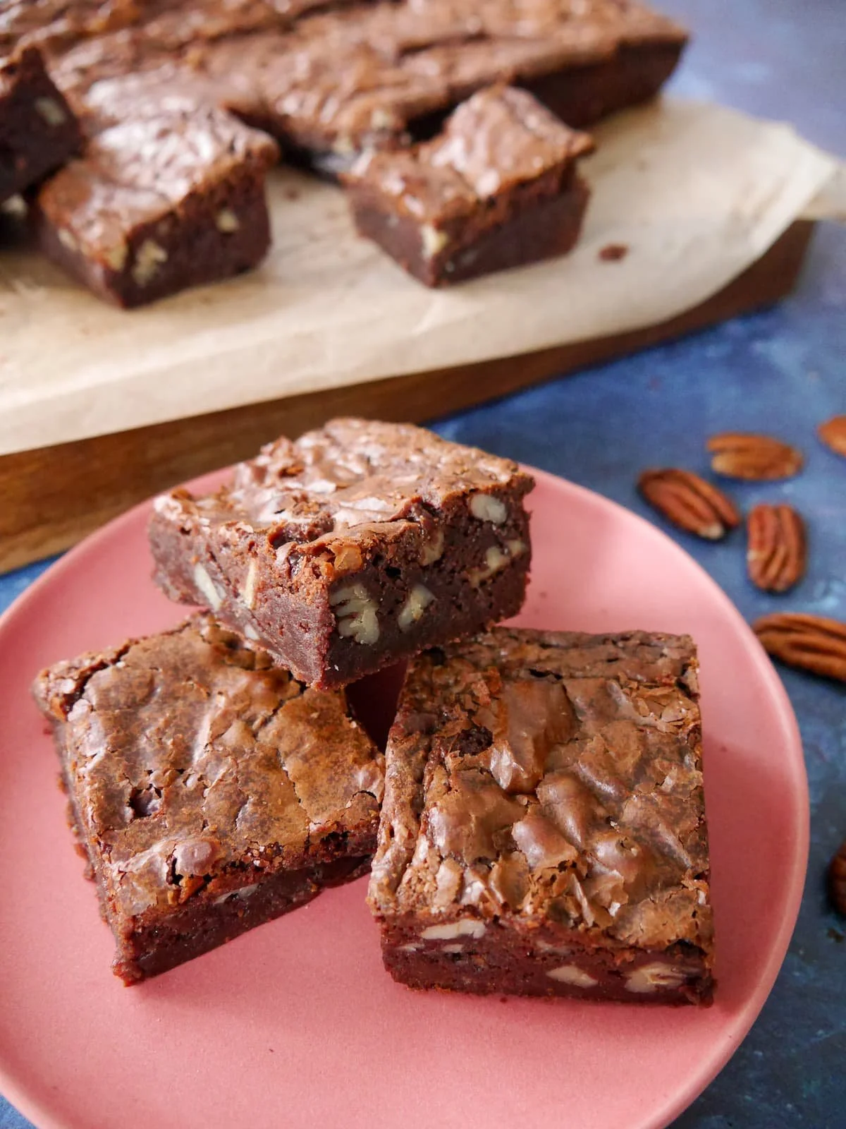 Chocolate and Pecan Brownies