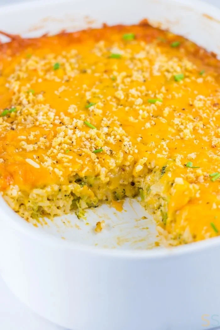 Creamy Broccoli Rice Casserole