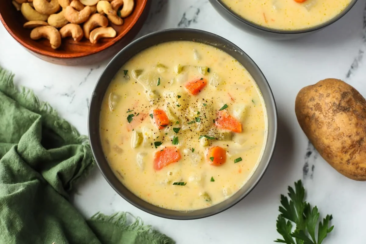 Creamy Carrot and Potato Soup