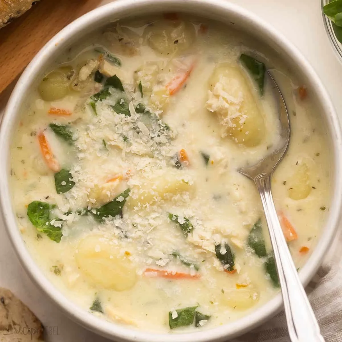 Creamy Chicken Gnocchi Soup