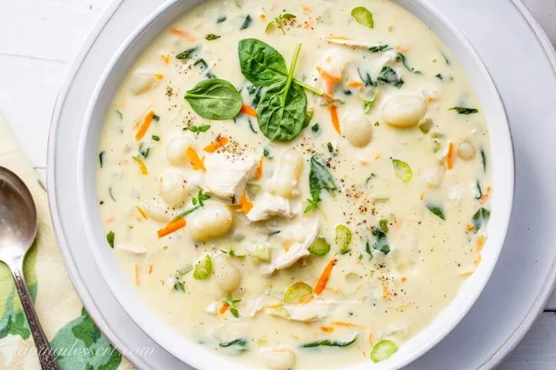 Creamy Gnocchi Chicken Soup