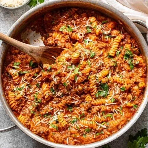 Creamy Ground Beef Pasta