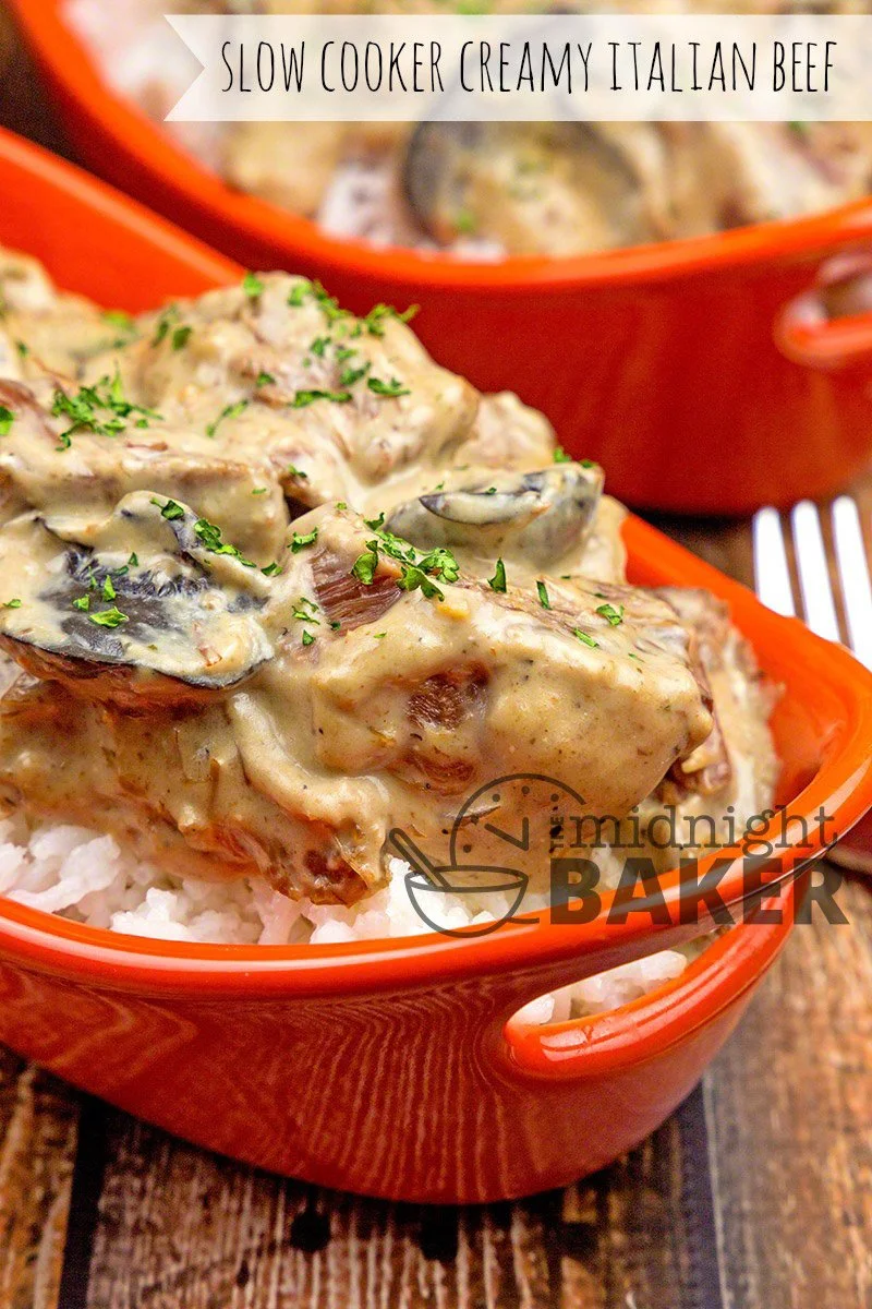 Creamy Italian Beef in Slow Cooker