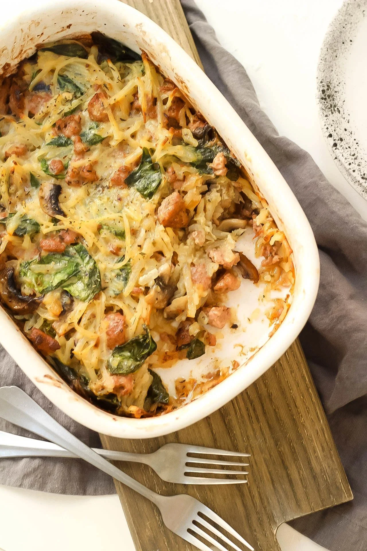 Creamy Sausage and Potato Casserole