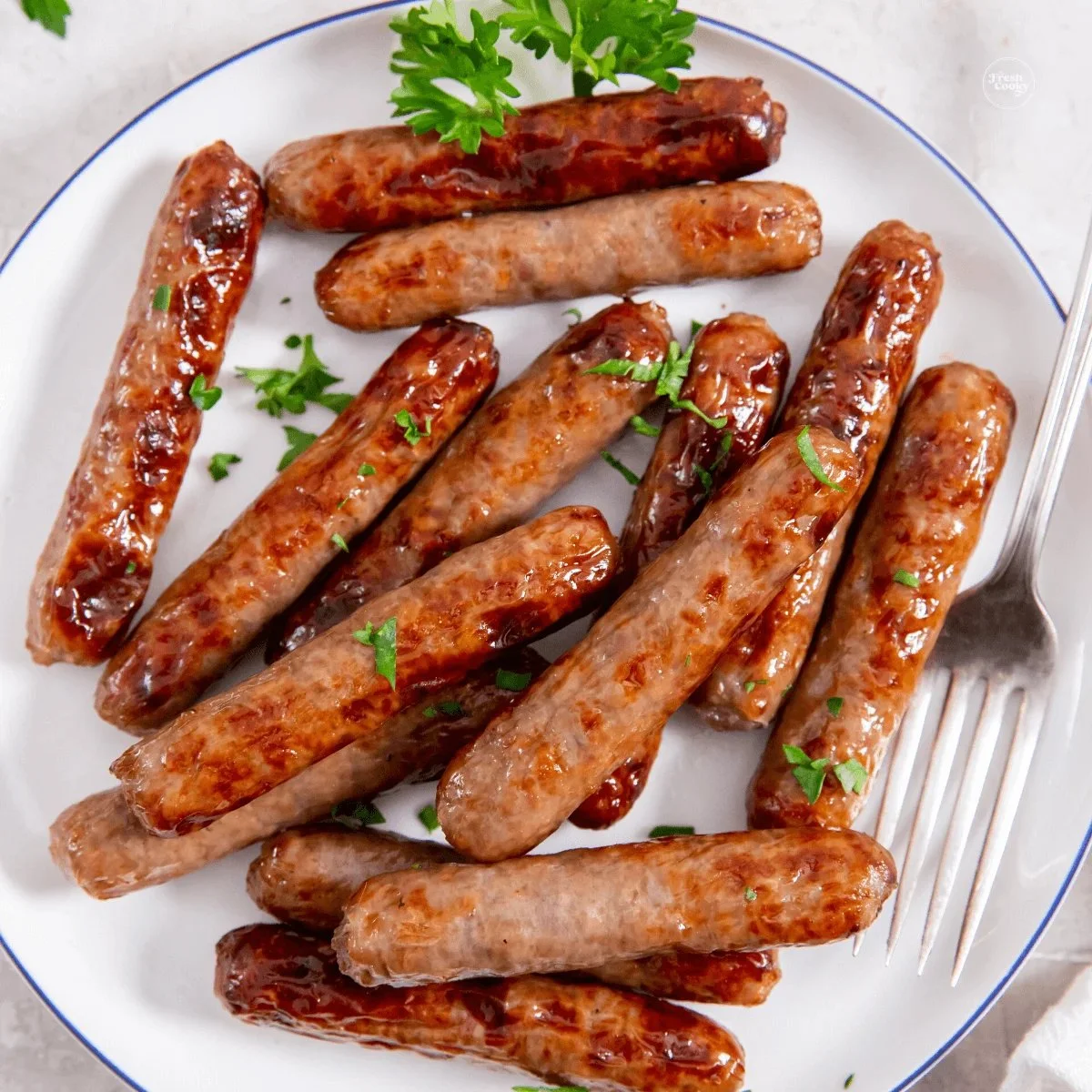 Crispy Air-Fried Breakfast Sausage