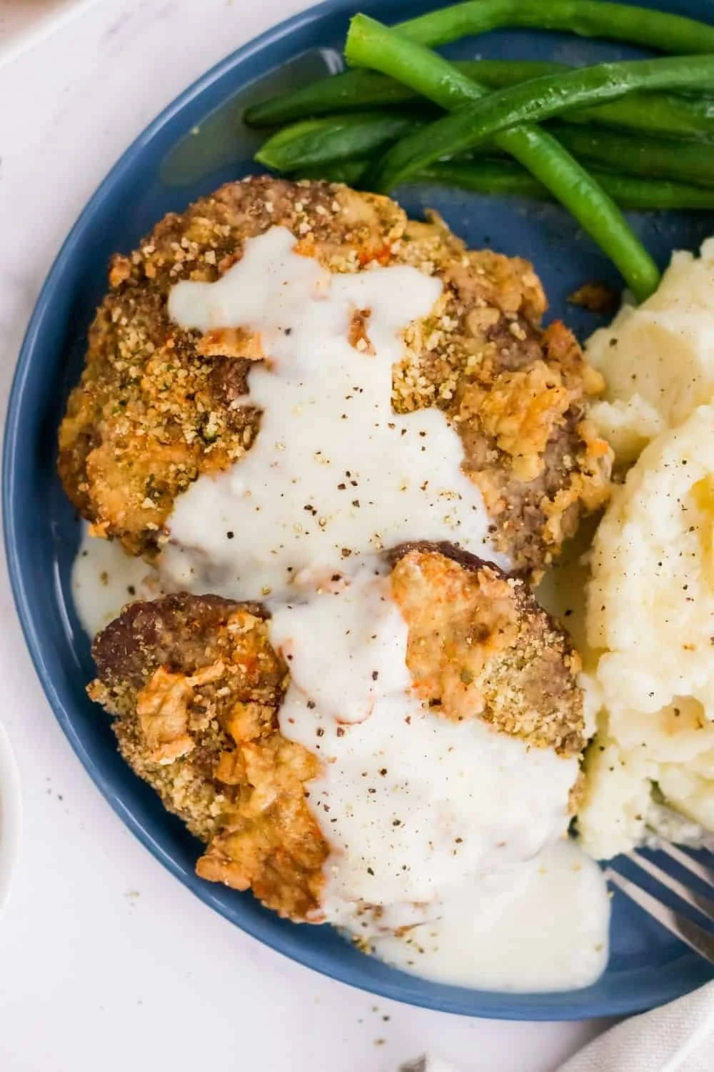 Crispy Air Fryer Chicken Fried Steak