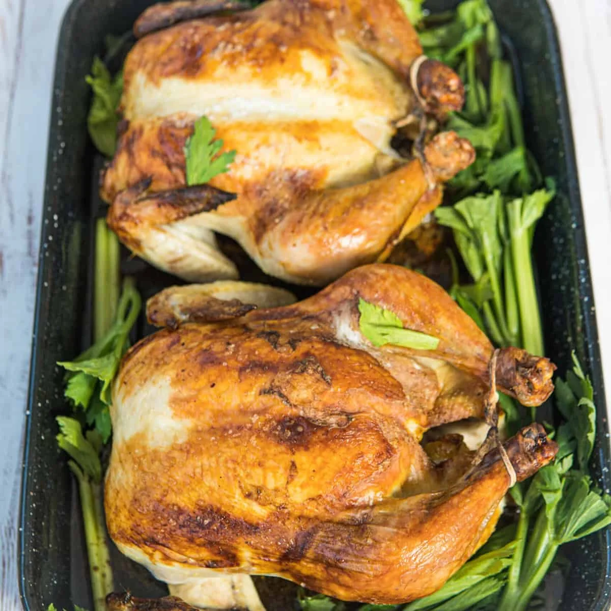 Crispy Buttermilk Roasted Chicken