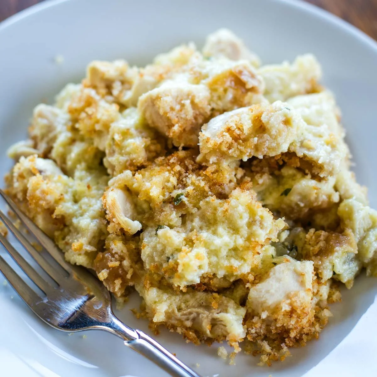 Crispy Chicken with Dressing