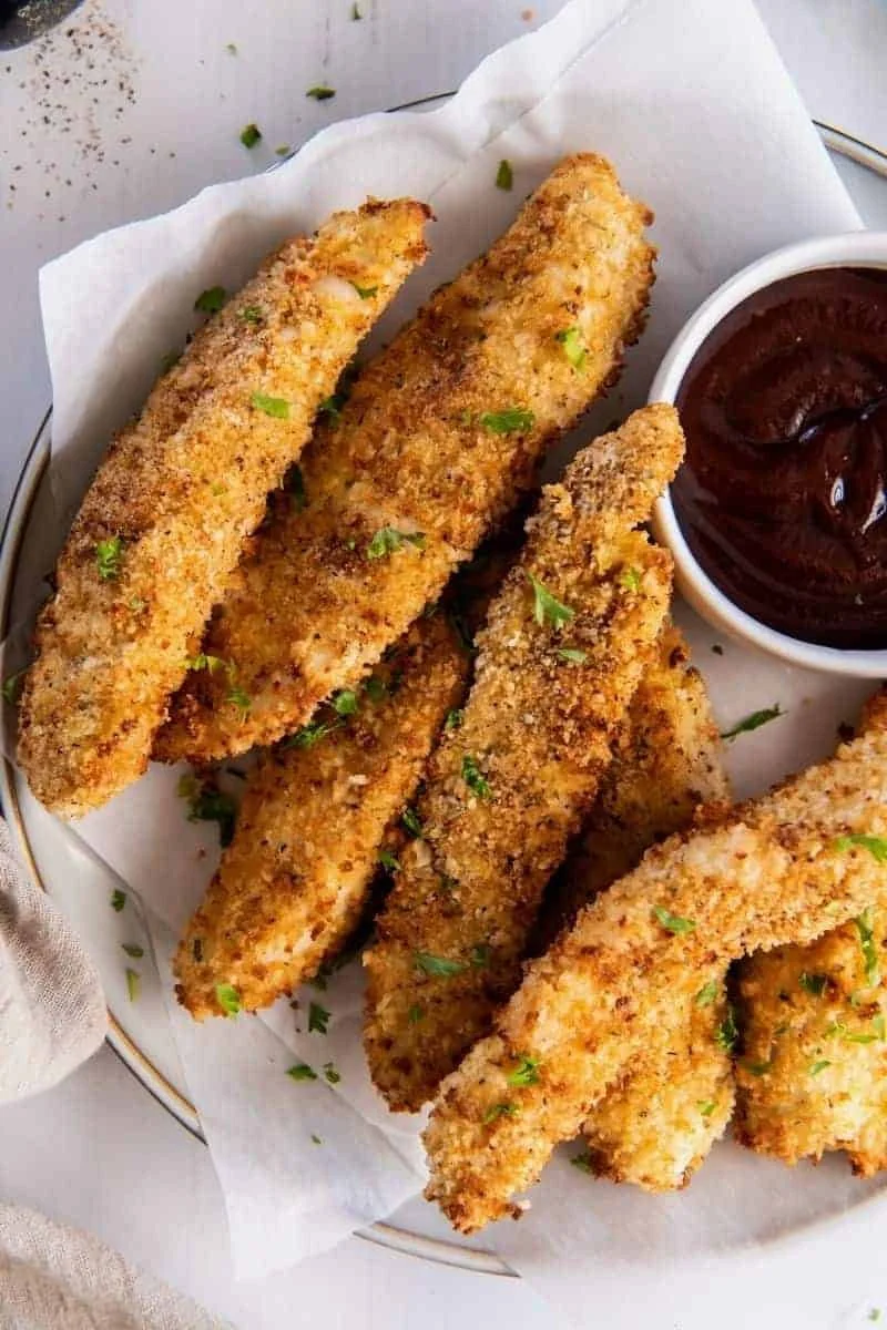 Crispy Panko Air Fryer Chicken Tenders