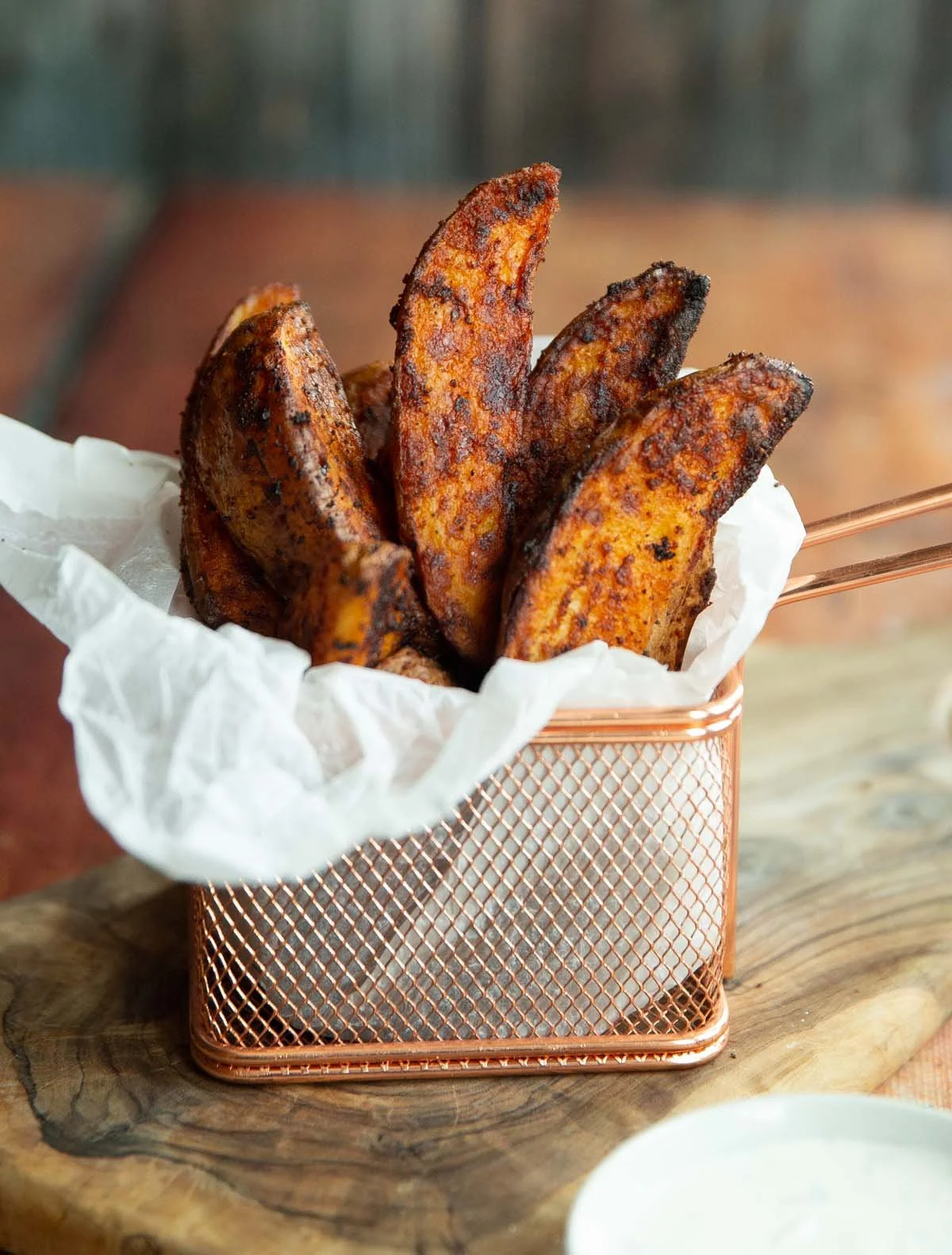 Crispy Spicy Potato Wedges