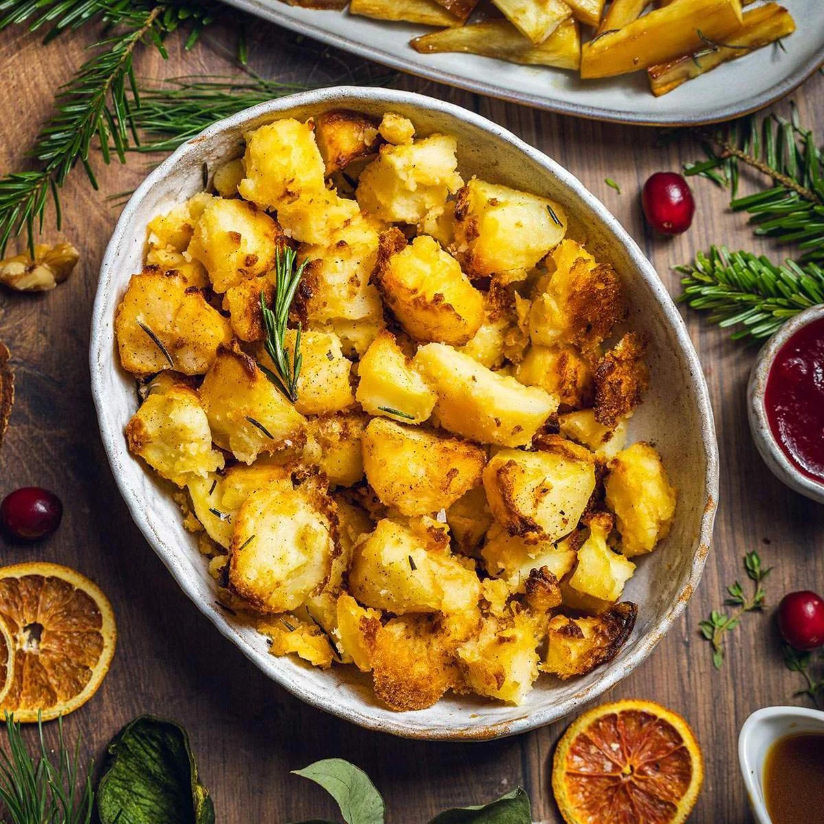 Crispy Vegan Roast Potatoes
