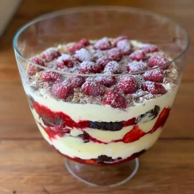 Decadent Chocolate Brownie Trifle