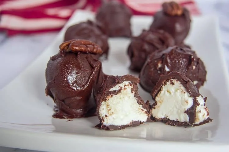 Decadent Chocolate Cheesecake Bites