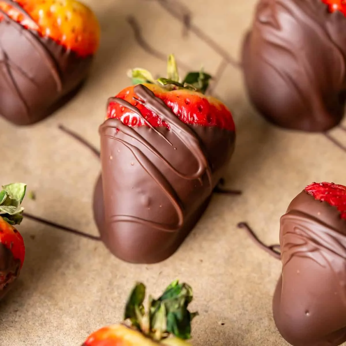 Decadent Chocolate Dipped Strawberries