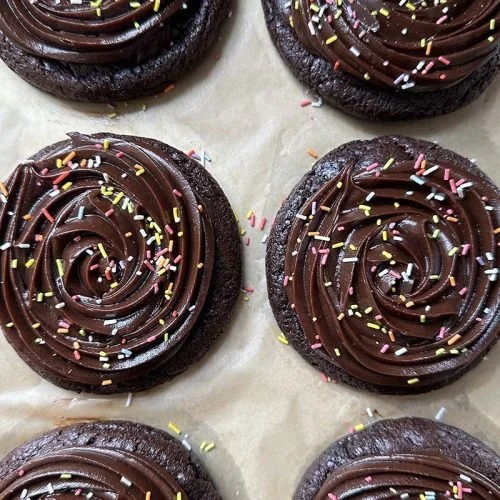 Decadent Chocolate Fudge Cookies