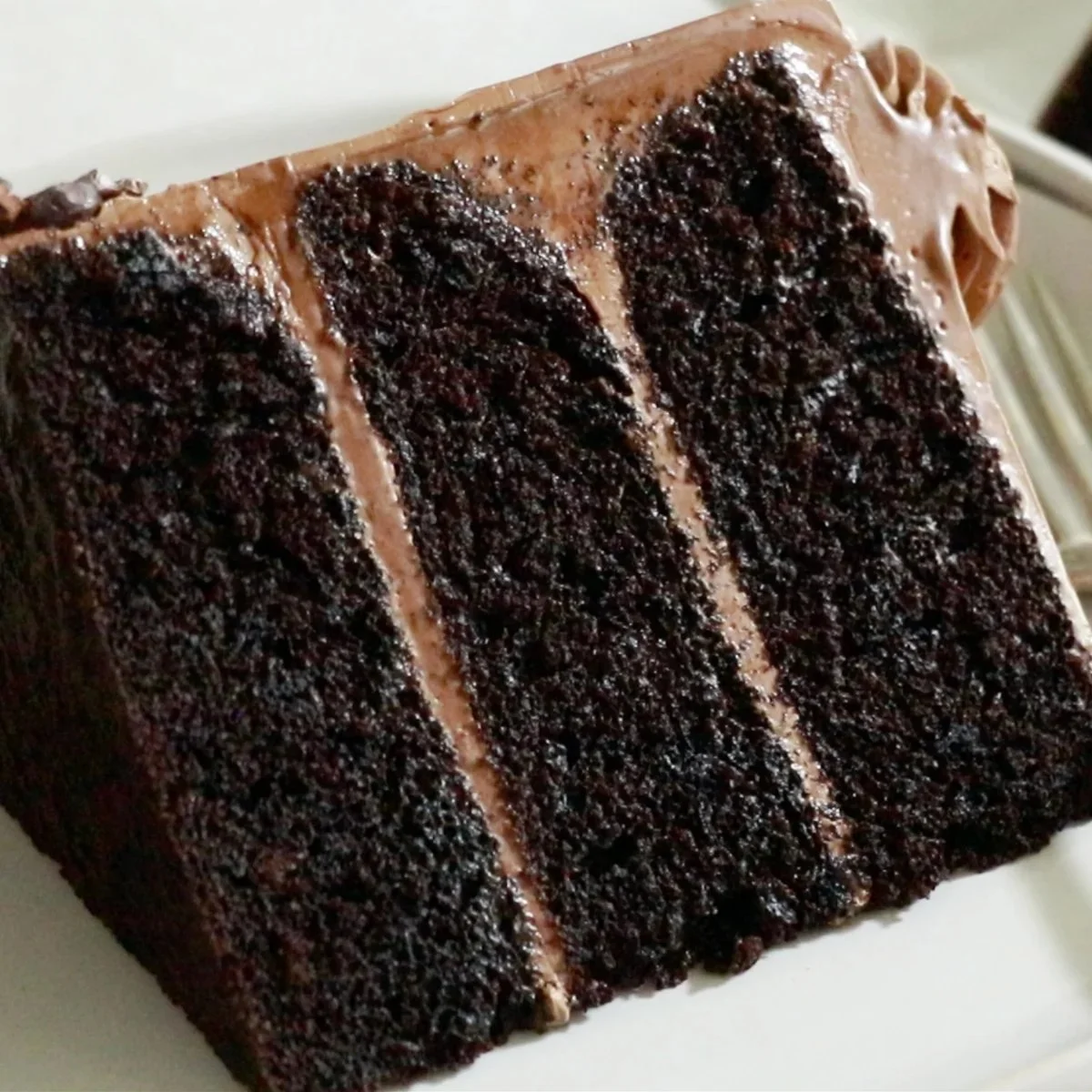 Decadent Moist Chocolate Cake