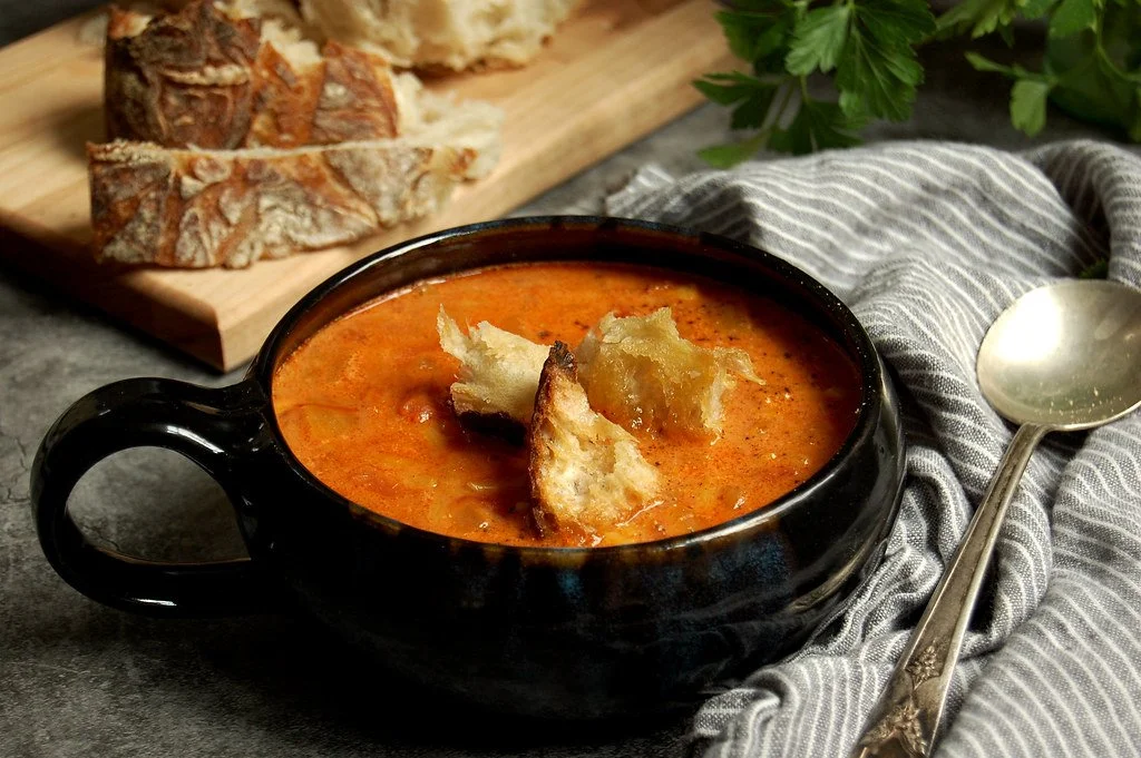 Easy Tomato Orzo Soup