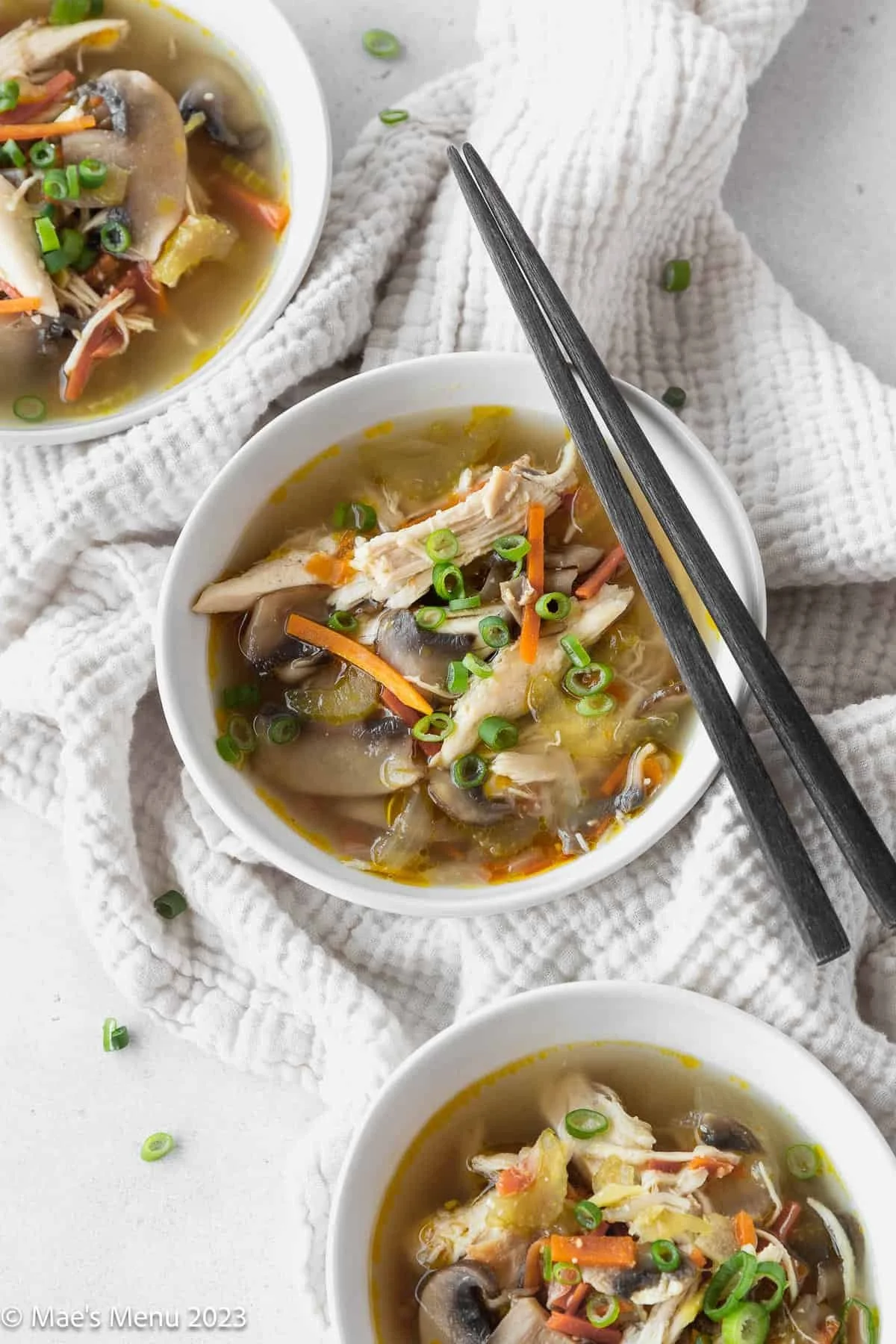 Fragrant Chicken Miso Soup