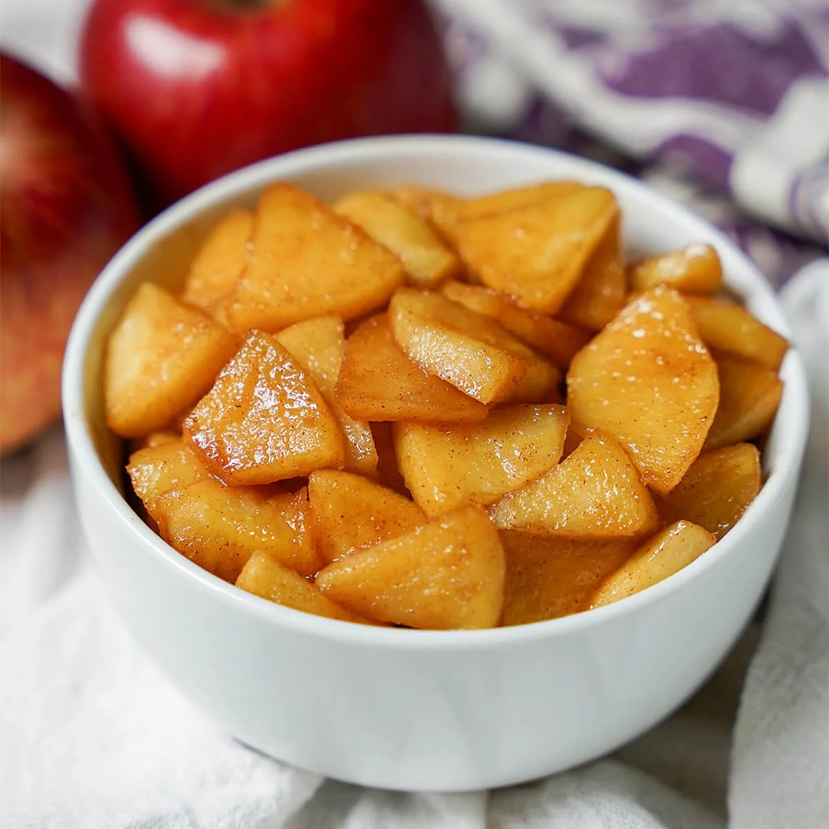 Golden Caramelized Apples