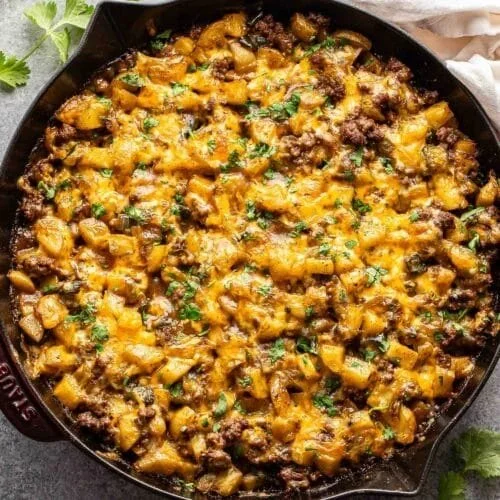 Ground Beef Potato Casserole