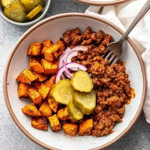 Hearty Sloppy Joe Bowls