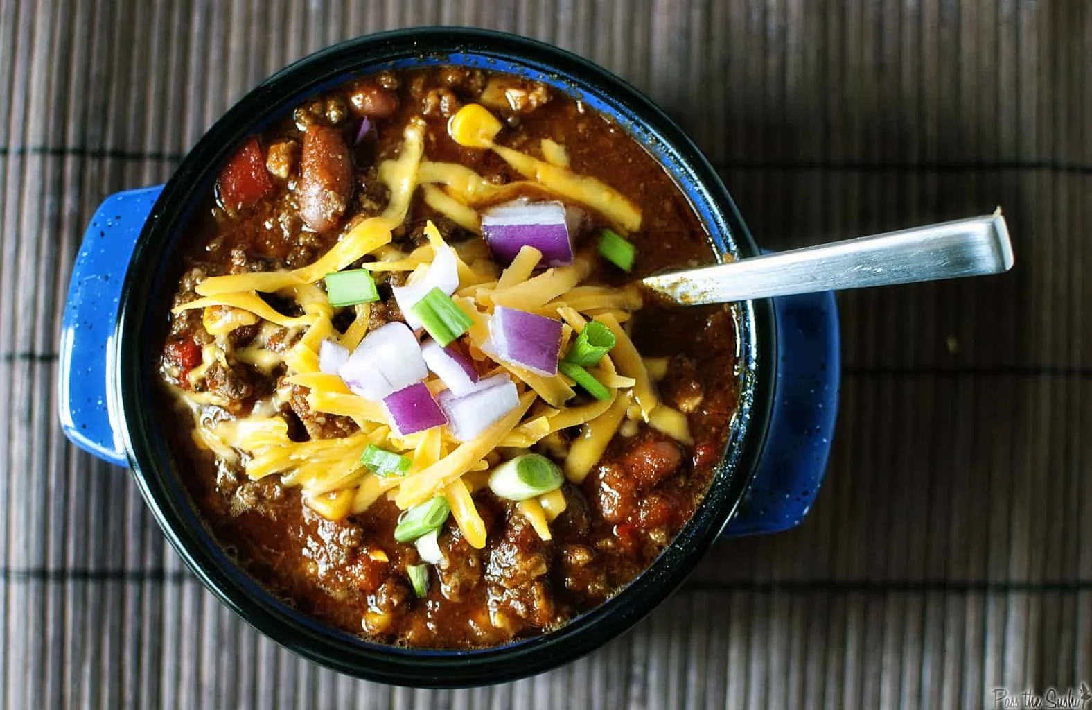 Large Batch Chili in Crock Pot