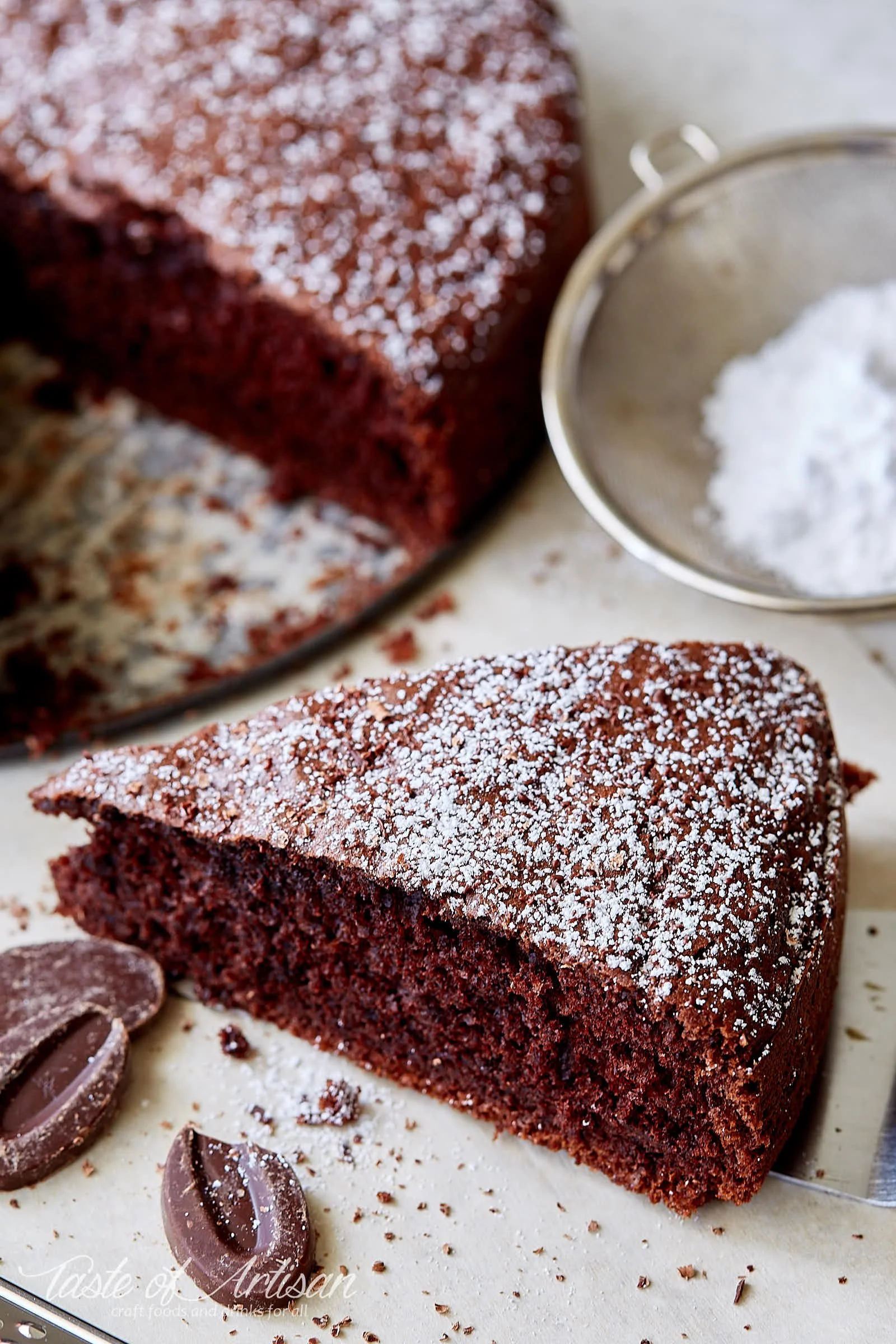 Mocha Chocolate Cake
