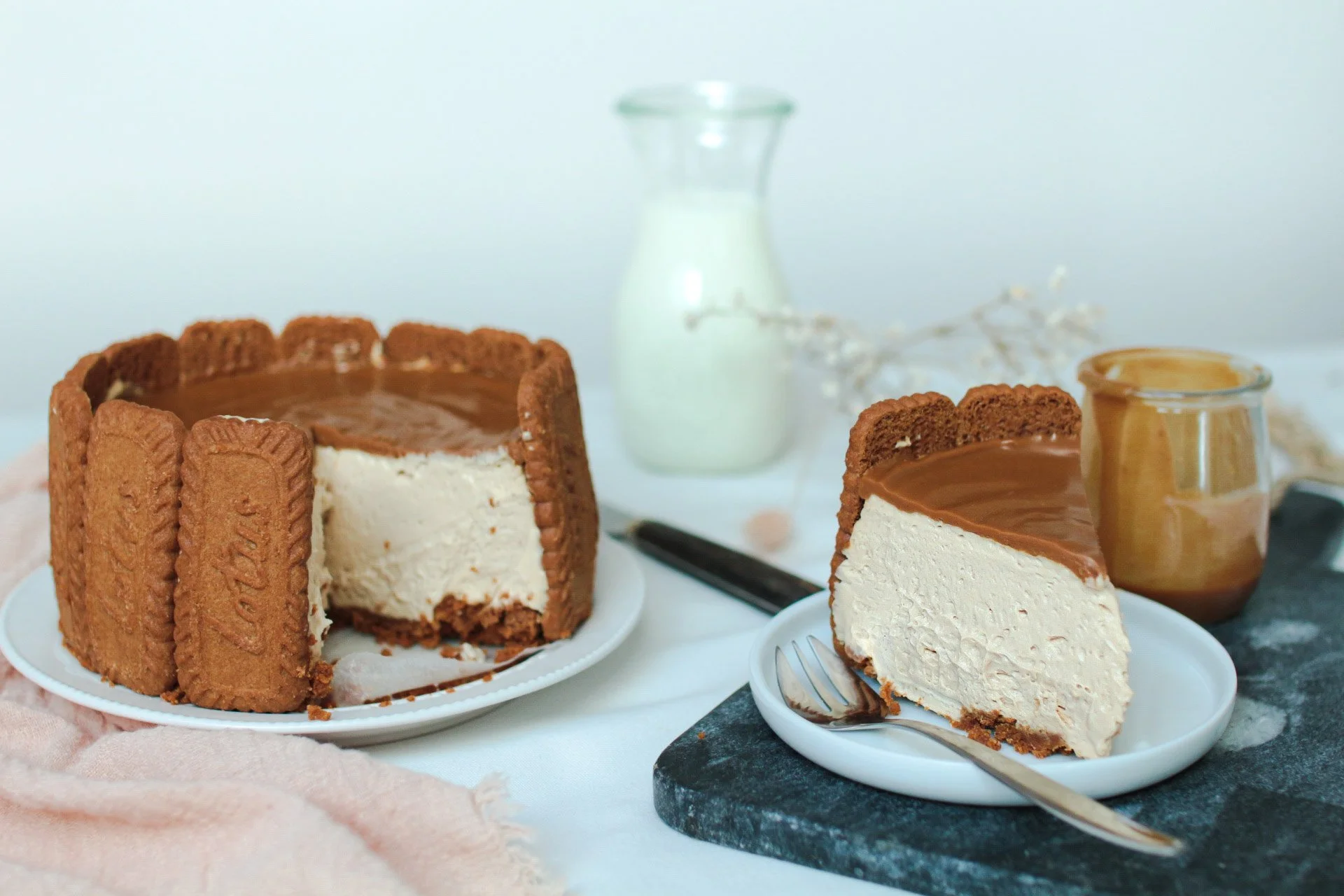 No-Bake Speculoos Cheesecake Recipe