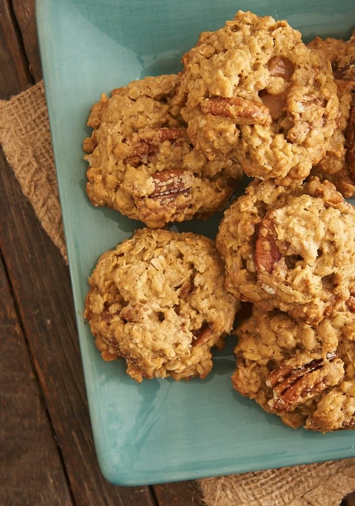 Oatmeal Cookies with Butter Pecans
