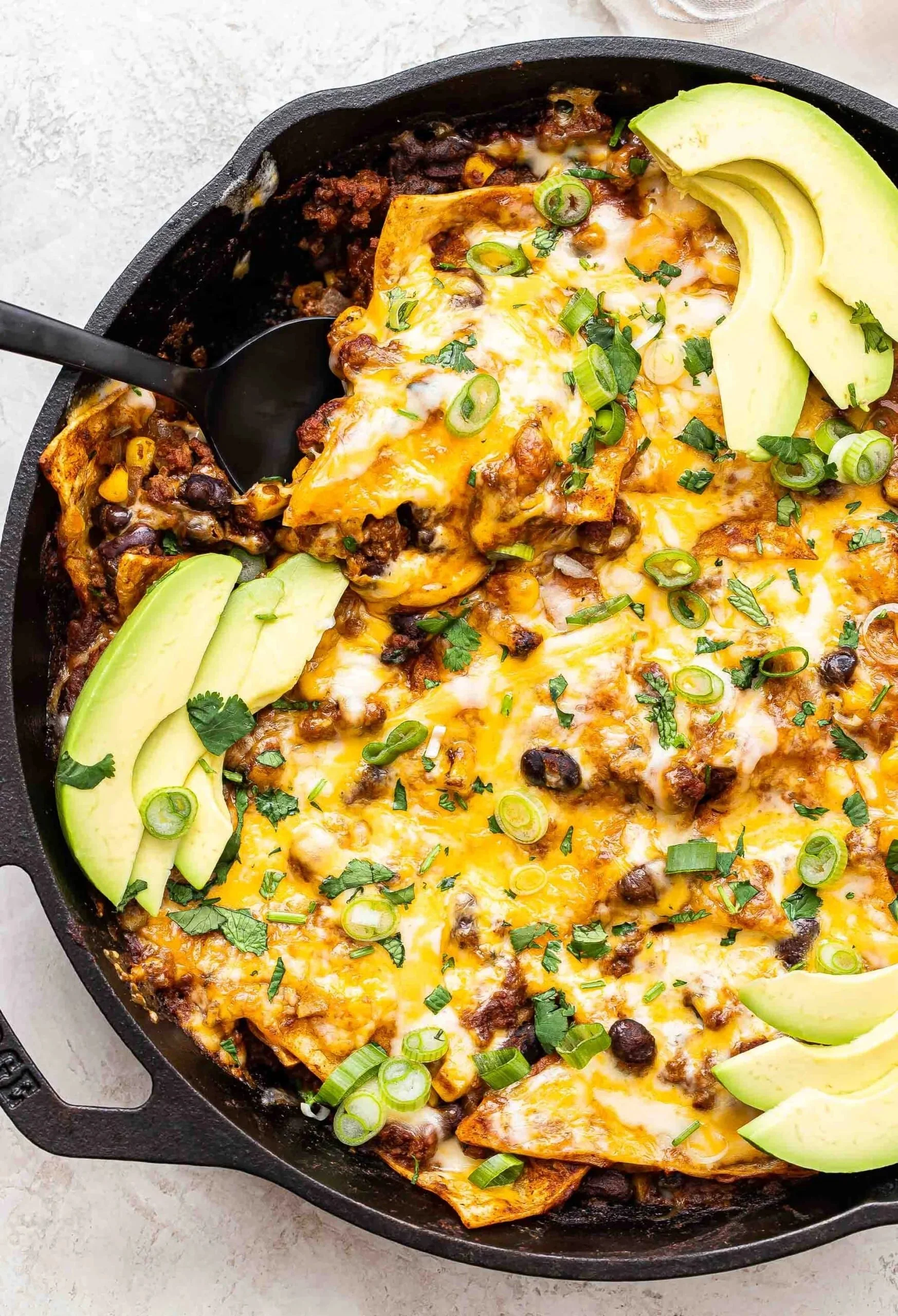 One-Pan Beef Enchiladas