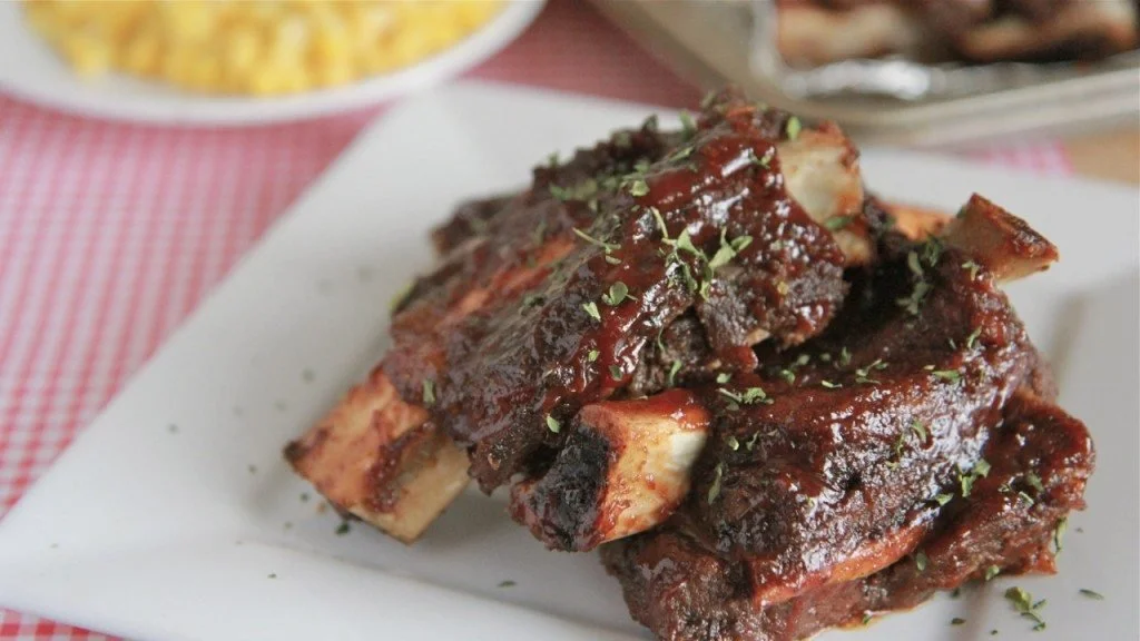 Oven-Baked BBQ Beef Ribs