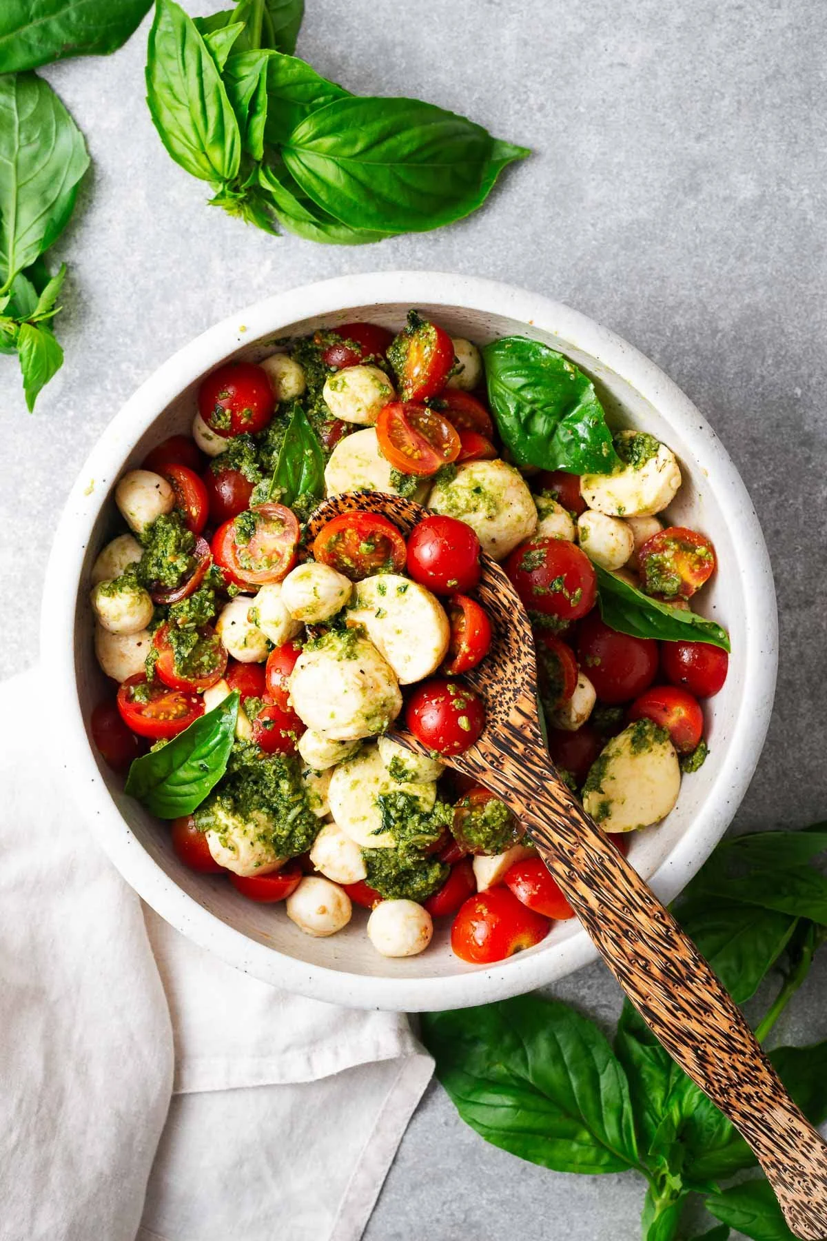 Pesto Caprese Salad