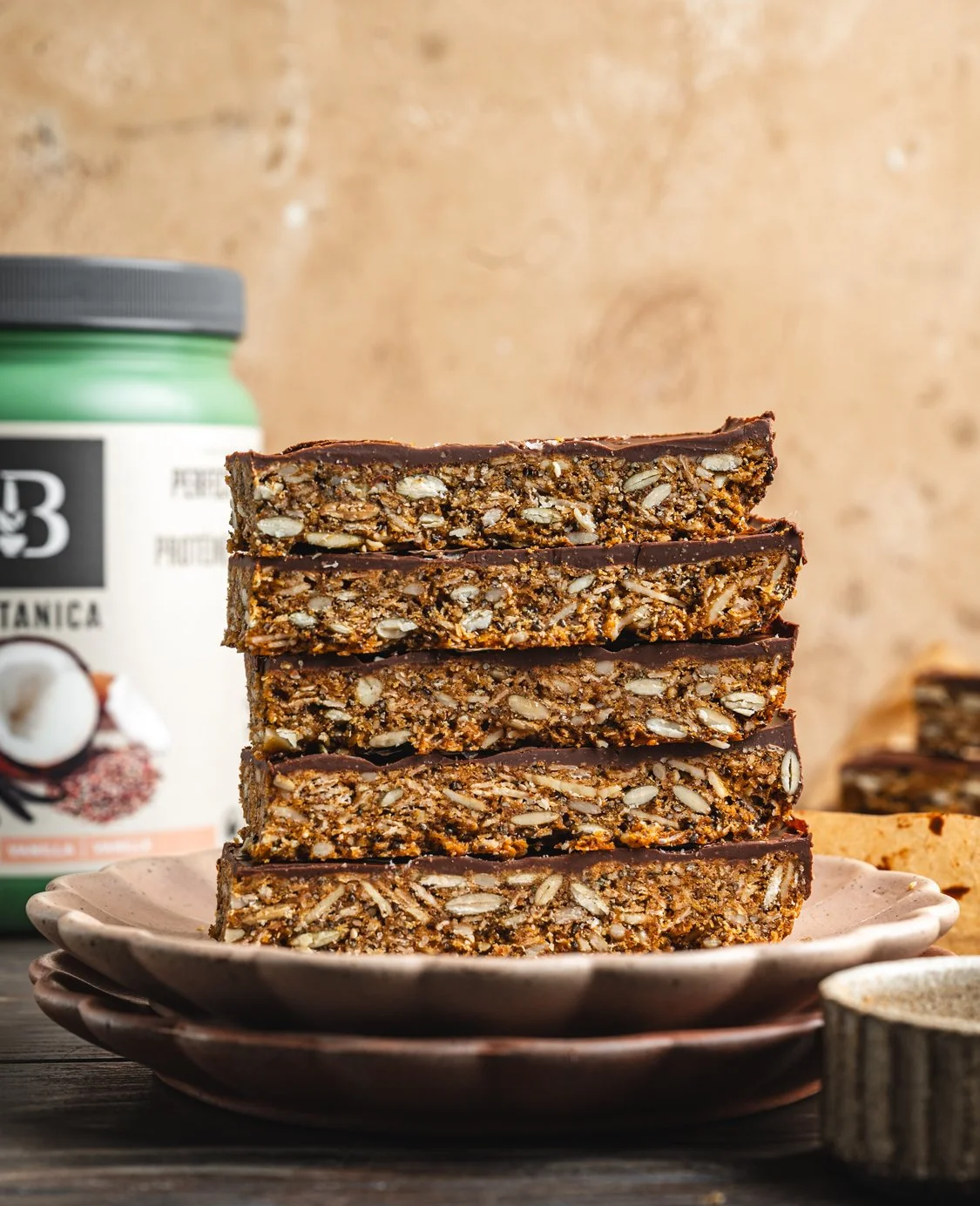 Protein Bars with Almond Butter