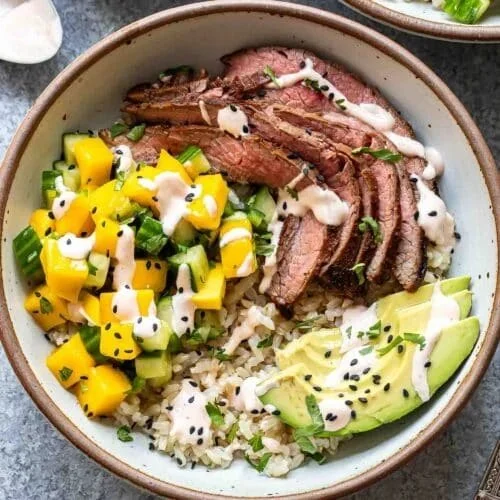 Savory Asian Beef Bowls