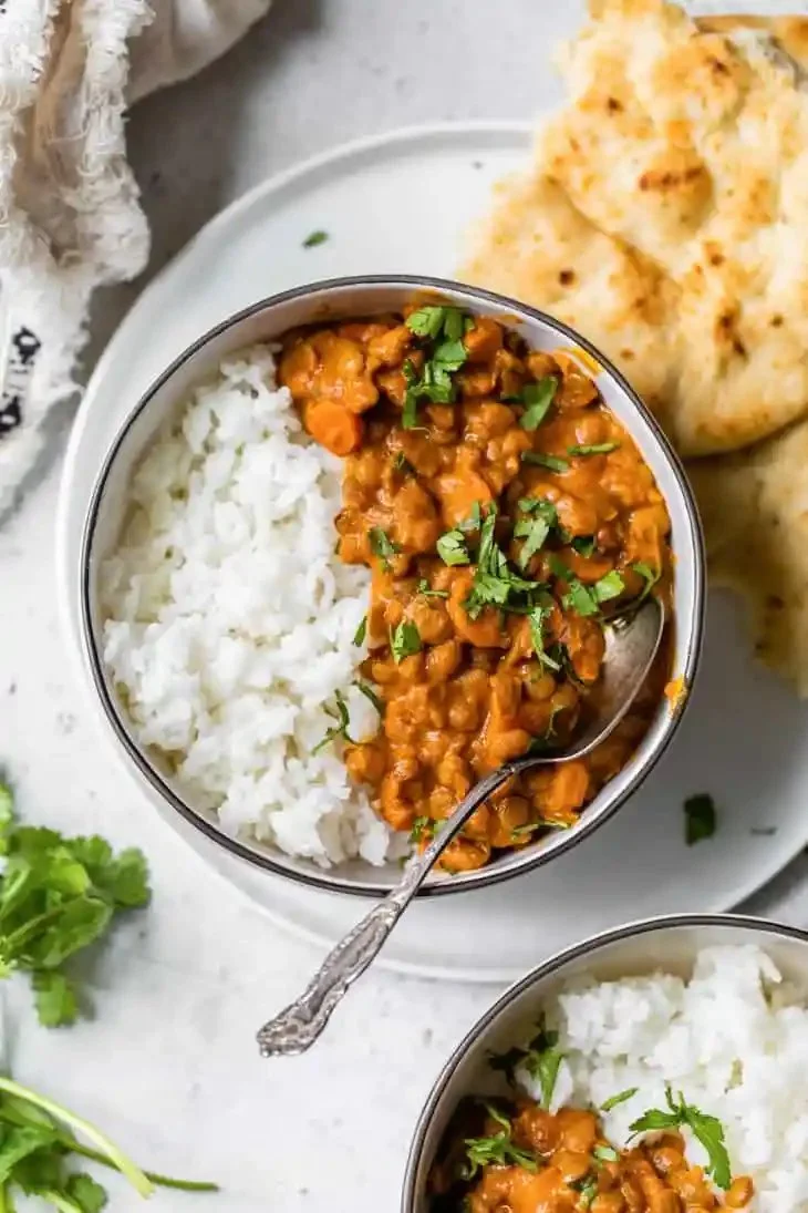 Simple Vegan Lentil Curry