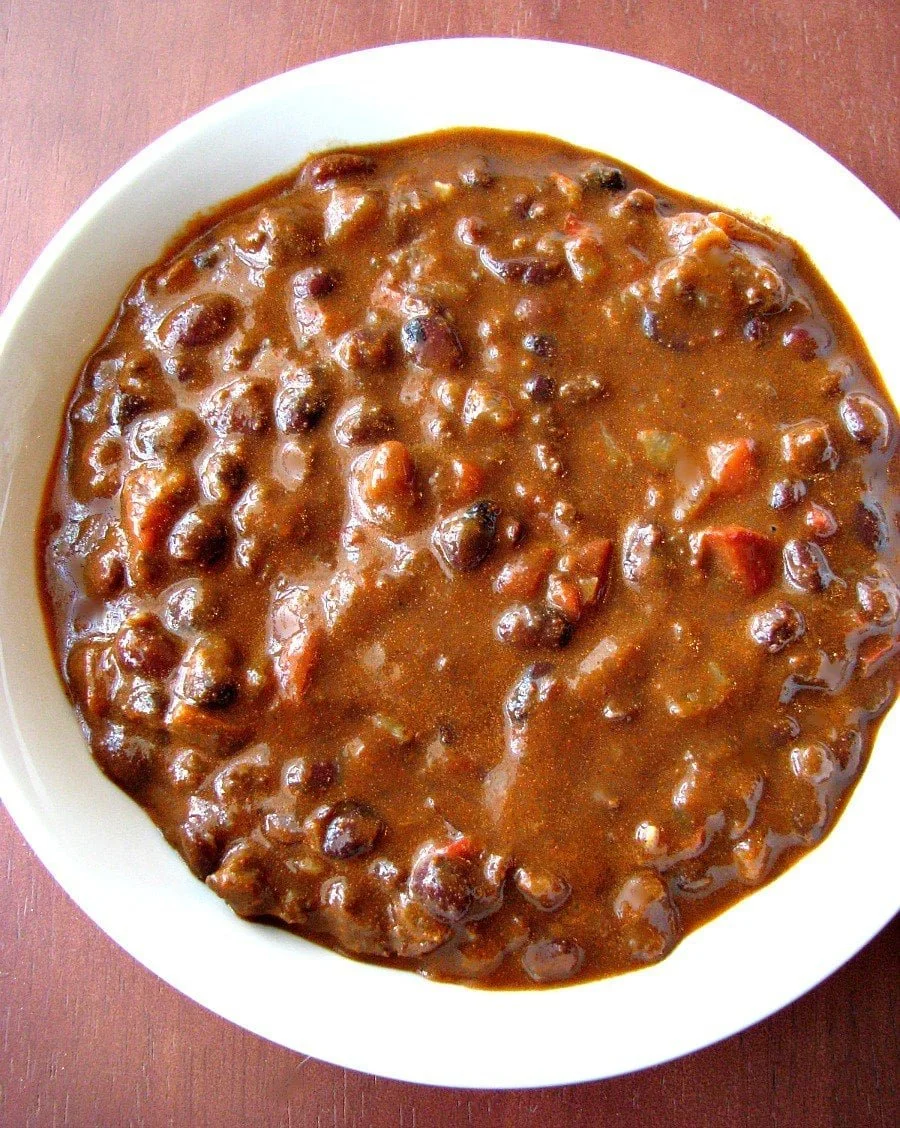 Spicy Chorizo Black Bean Chili